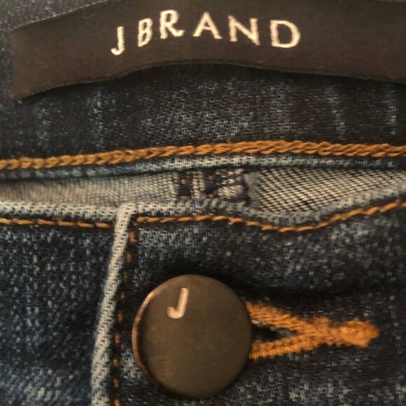 J Brand distressed skinny jeans sz 27 - Picture 3 of 12